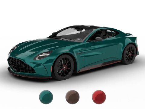 Aston Martin Vantage S 2026 3D Model