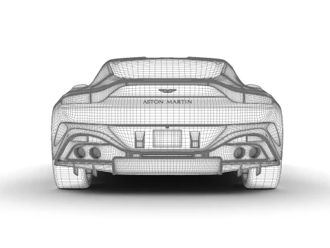 Aston Martin Vantage S 2026 3D Model