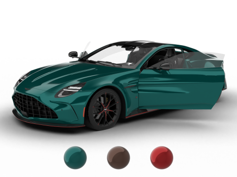 Aston Martin Vantage S 2026 HQ 3D Model