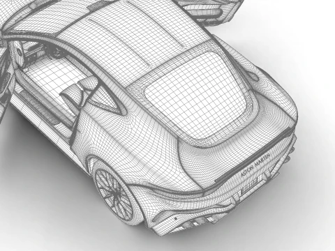 Aston Martin Vantage S 2026 HQ 3D Model