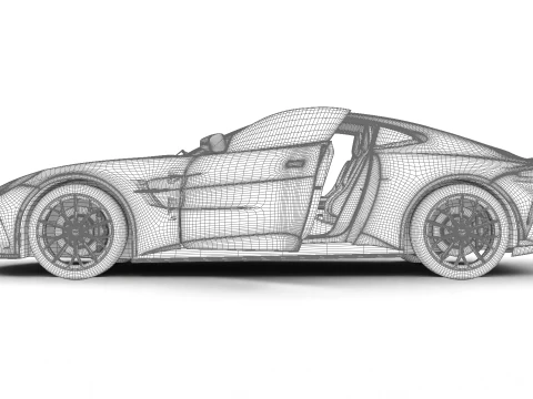 Aston Martin Vantage S 2026 HQ 3D Model