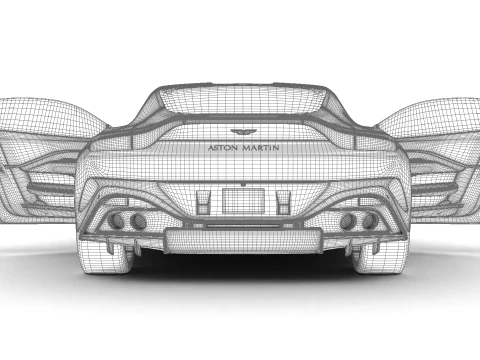 Aston Martin Vantage S 2026 HQ 3D Model