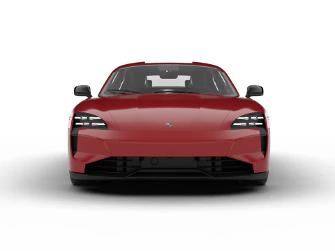 Porsche Taycan Turbo 2025 Modello 3D
