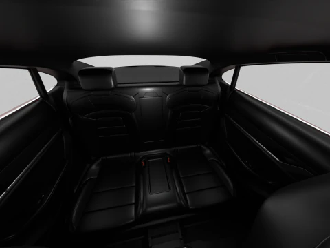 Porsche Taycan Turbo 2025 Modello 3D