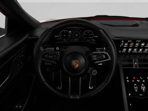 Porsche Taycan Turbo 2025 Modello 3D