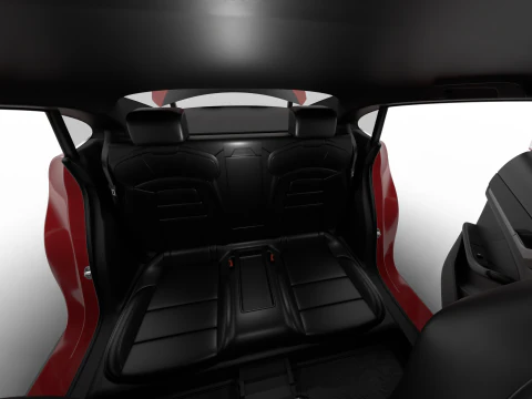 Porsche Taycan Turbo 2025 HQ 3D Model