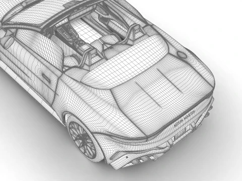 阿斯顿&middot;马丁 Vantage 敞篷跑车 2026 3D 模型