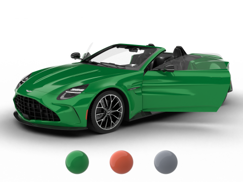 Aston Martin Vantage Roadster 2026 3D Model
