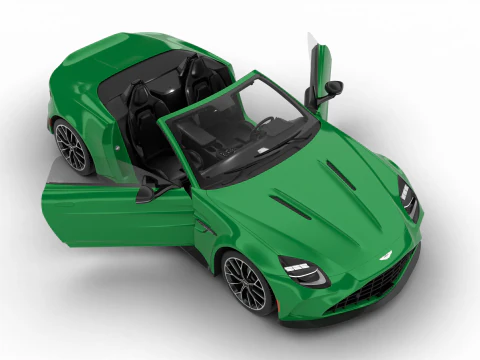 Aston Martin Vantage Roadster 2026 Modello 3D