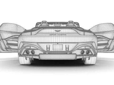 Aston Martin Vantage Roadster 2026 Modello 3D
