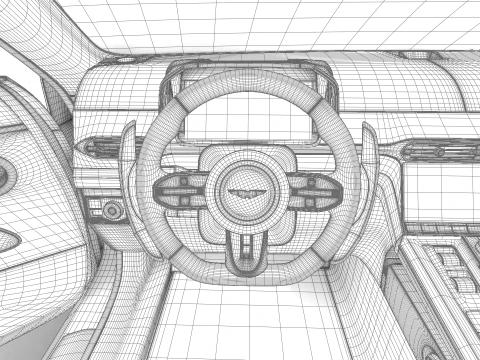 Aston Martin Vantage Roadster 2026 Modello 3D