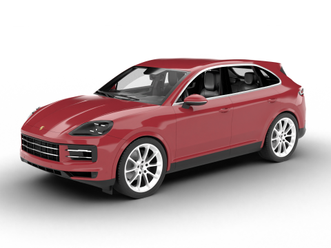Porsche Cayenne 2025 3D Model