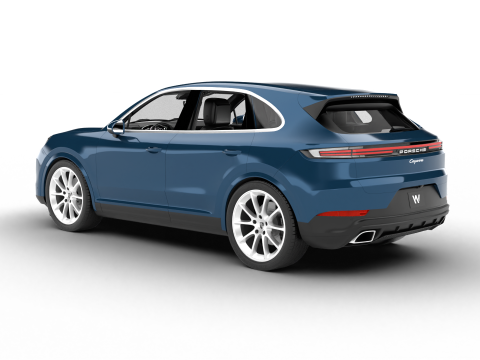 Porsche Cayenne 2025 3D Model