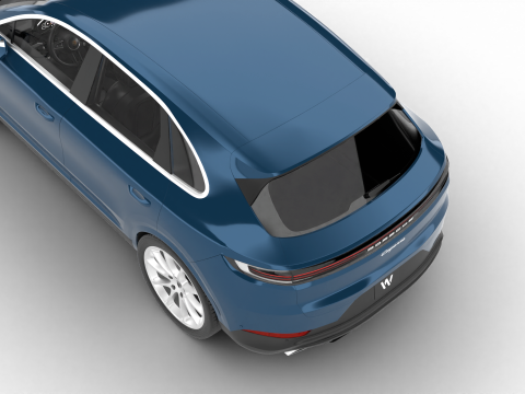 Porsche Cayenne 2025 3D Model