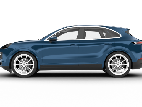 Porsche Cayenne 2025 3D Model