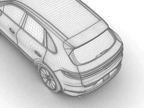 Porsche Cayenne 2025 3D Model