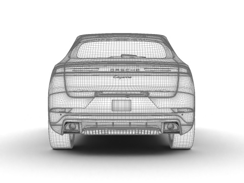 Porsche Cayenne 2025 3D Model