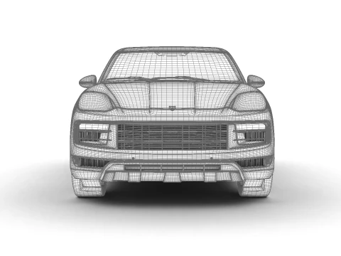 Porsche Cayenne 2025 3D Model