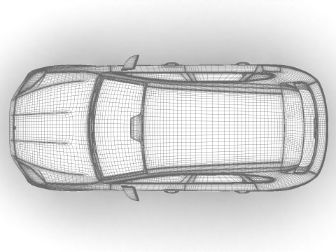 Porsche Cayenne 2025 3D Model