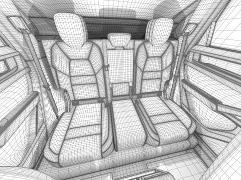 Porsche Cayenne 2025 3D Model