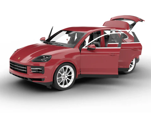 Porsche Cayenne 2025 HQ 3D Model