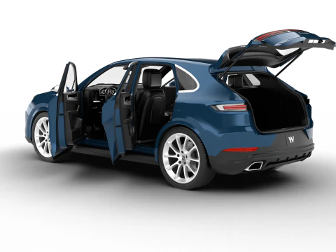 Porsche Cayenne 2025 HQ 3D Model
