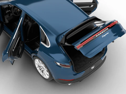 Porsche Cayenne 2025 HQ 3D Model