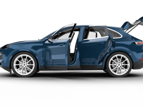 Porsche Cayenne 2025 HQ 3D Model