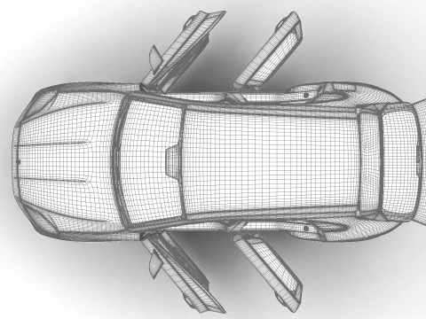 Porsche Cayenne 2025 HQ 3D Model