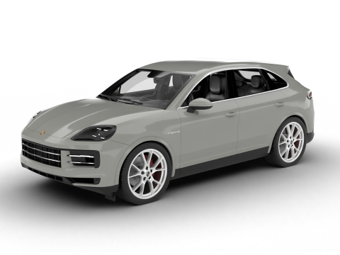 Porsche Cayenne S E-Hybrid 2025 Modello 3D