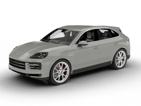 Porsche Cayenne S E-Hybrid 2025 3D Model