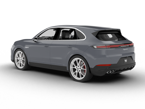 Porsche Cayenne S E-Hybrid 2025 Modello 3D