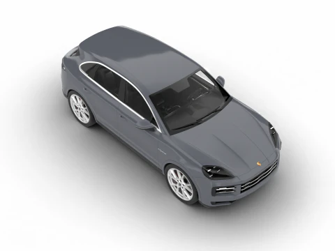 Porsche Cayenne S E-Hybrid 2025 3D Model