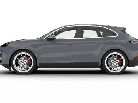 Porsche Cayenne S E-Hybrid 2025 Modello 3D