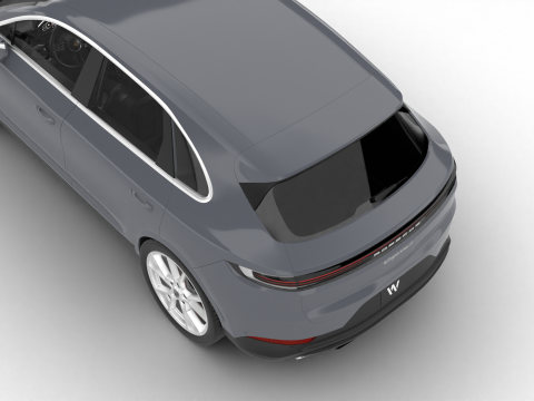 Porsche Cayenne S E-Hybrid 2025 Modello 3D