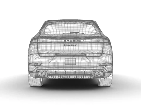 Porsche Cayenne S E-Hybrid 2025 3D Model