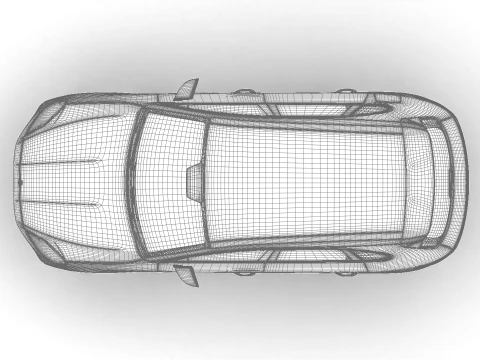 Porsche Cayenne S E-Hybrid 2025 3D Model