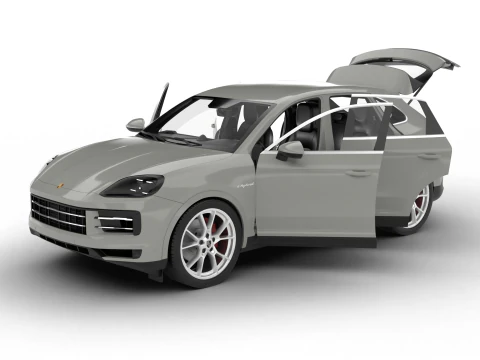 Porsche Cayenne S E-Hybrid 2025 HQ 3D Model