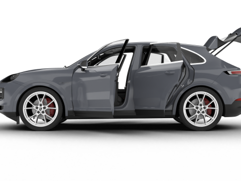 Porsche Cayenne S E-Hybrid 2025 HQ Modello 3D