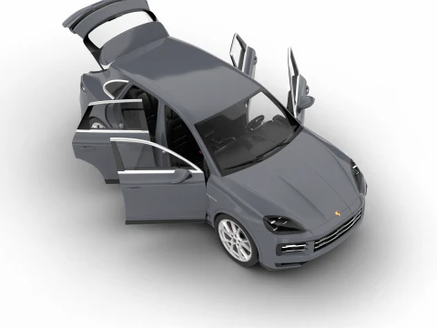 Porsche Cayenne S E-Hybrid 2025 HQ 3D Model