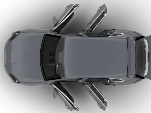 Porsche Cayenne S E-Hybrid 2025 HQ 3D Model