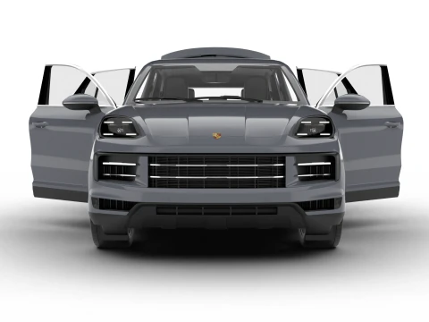 Porsche Cayenne S E-Hybrid 2025 HQ 3D Model