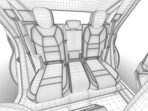Porsche Cayenne S E-Hybrid 2025 HQ 3D Model