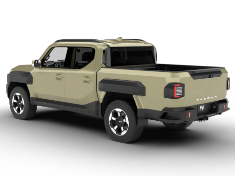 Kia Tasman 2026 Modelo 3D