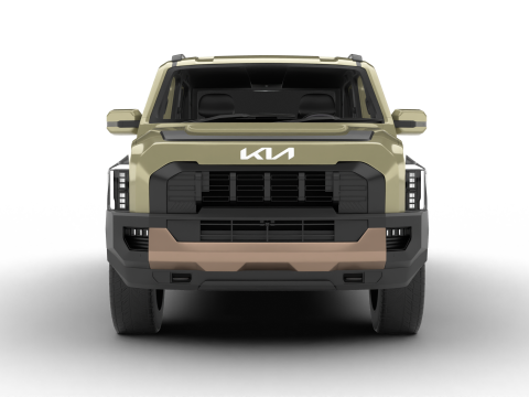 Kia Tasman 2026 Modelo 3D