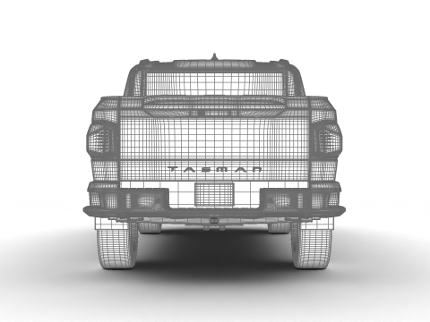 Kia Tasman 2026 Modelo 3D