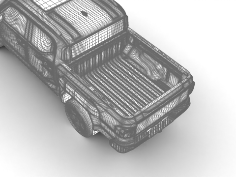 Kia Tasman 2026 Modelo 3D