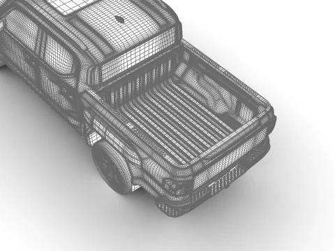 Kia Tasman 2026 3D Model