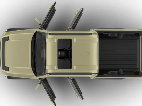 Sede centrale Kia Tasman 2026 Modello 3D