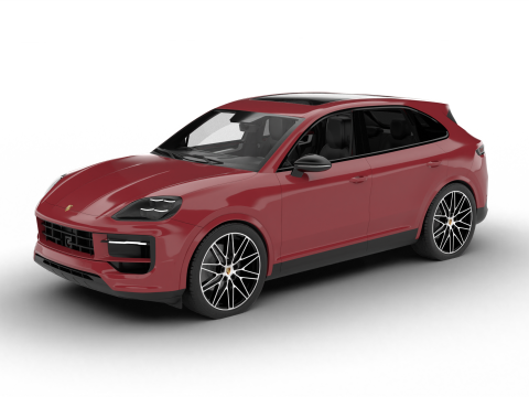 Porsche Cayenne Edizione Nera 2025 Modello 3D